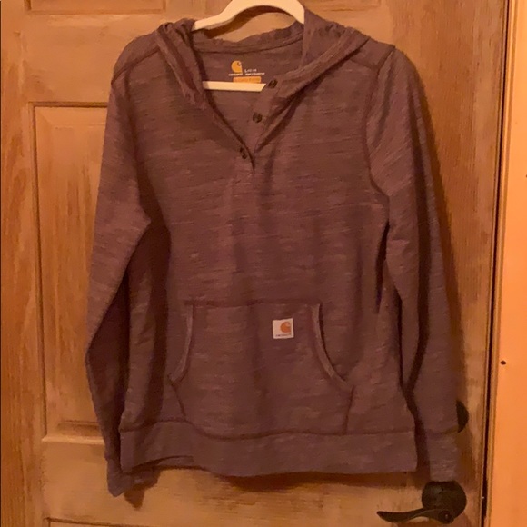 Carhartt Tops - Carhartt hoodie- lightweight - large